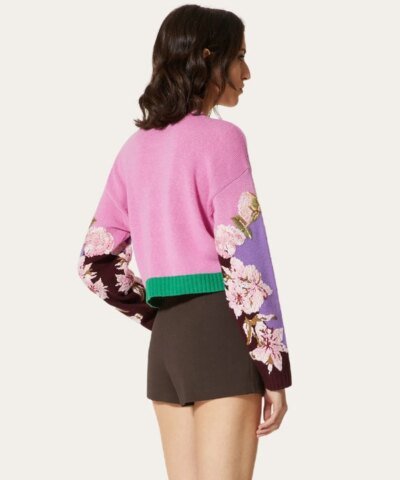 Valentino Embroidered Cashmere Wool Jumper