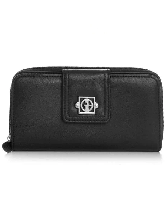 Giani Bernini Handbag, Nappa Tab Clutch Back Zip Wallet