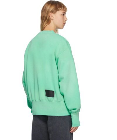 We11done Iridescent Logo Sweatshirt