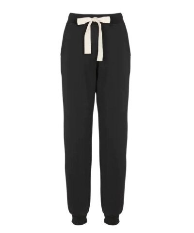 Max & Co Black Cotton Track Pants