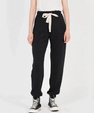 Max & Co Black Cotton Track Pants