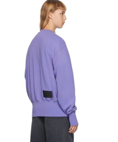 We11done Iridescent Logo Sweatshirt