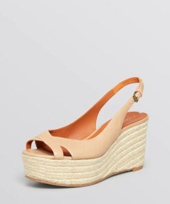 Via Spiga Open Toe Platform Wedge Espadrille Sandals - Luciana
