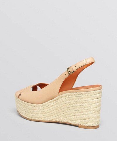 Via Spiga Open Toe Platform Wedge Espadrille Sandals - Luciana-VIA SPIGA-Fashionbarn shop