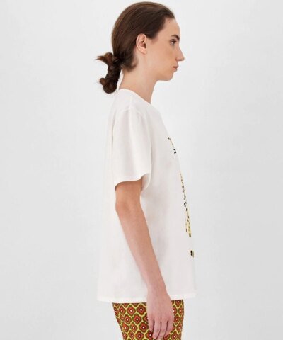 Weekend Max Mara Libia Leopard Sketch T-Shirt