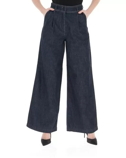 Weekend Max Mara Vacuo Pants In Blue