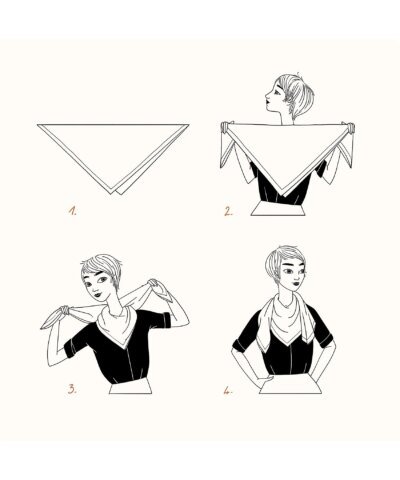 Hermes Wow Double Face Scarf 90