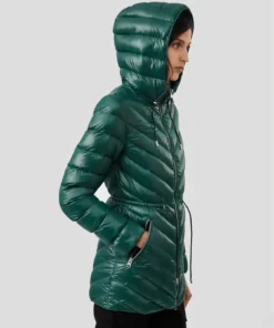 Mackage Tara lightweight down jacket with drawcord waist