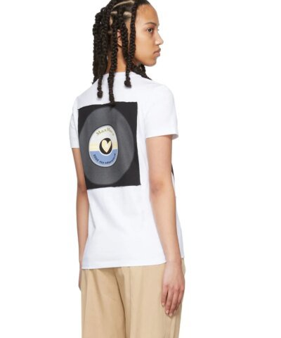 Max Mara White Zefir 'Vacances' T-Shirt