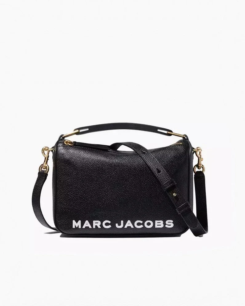 Marc Jacobs Black The Softbox Top Handle Bag