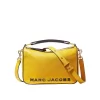 Marc Jacobs Yellow The Softbox Top Handle Bag