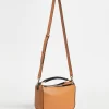 Marc Jacobs Mustard The Softbox Top Handle Bag