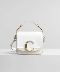Chloe Mini Chloé c Bag In White