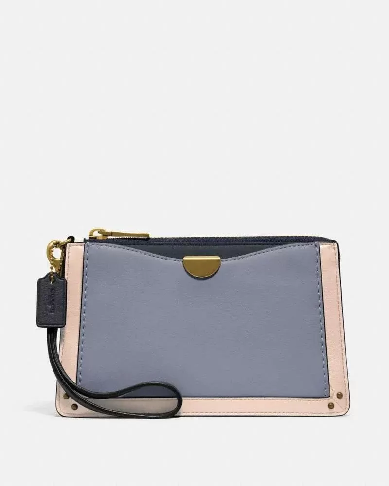 Coach Dreamer Wristlet In Colorblock