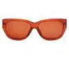 Linda Farrow ROW502C5 Sunglasses Terracotta Red