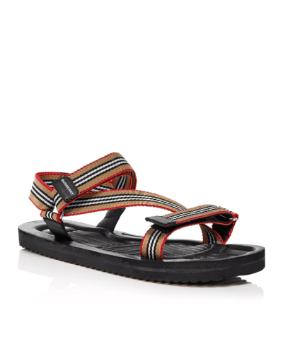 Burberry Men's Patterson Icon Stripe Sport Sandals
