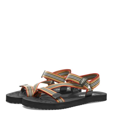 Burberry Men's Patterson Icon Stripe Sport Sandals
