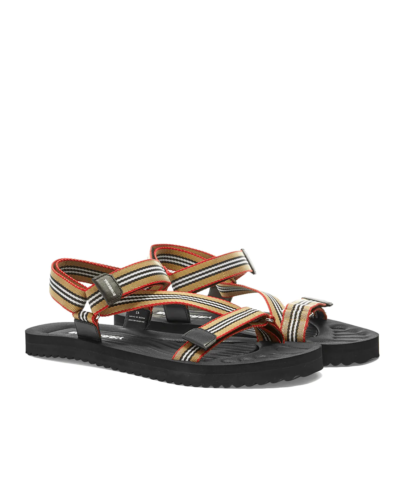 Burberry Men's Patterson Icon Stripe Sport Sandals