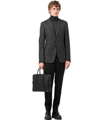 Prada Saffiano Leather Briefcase