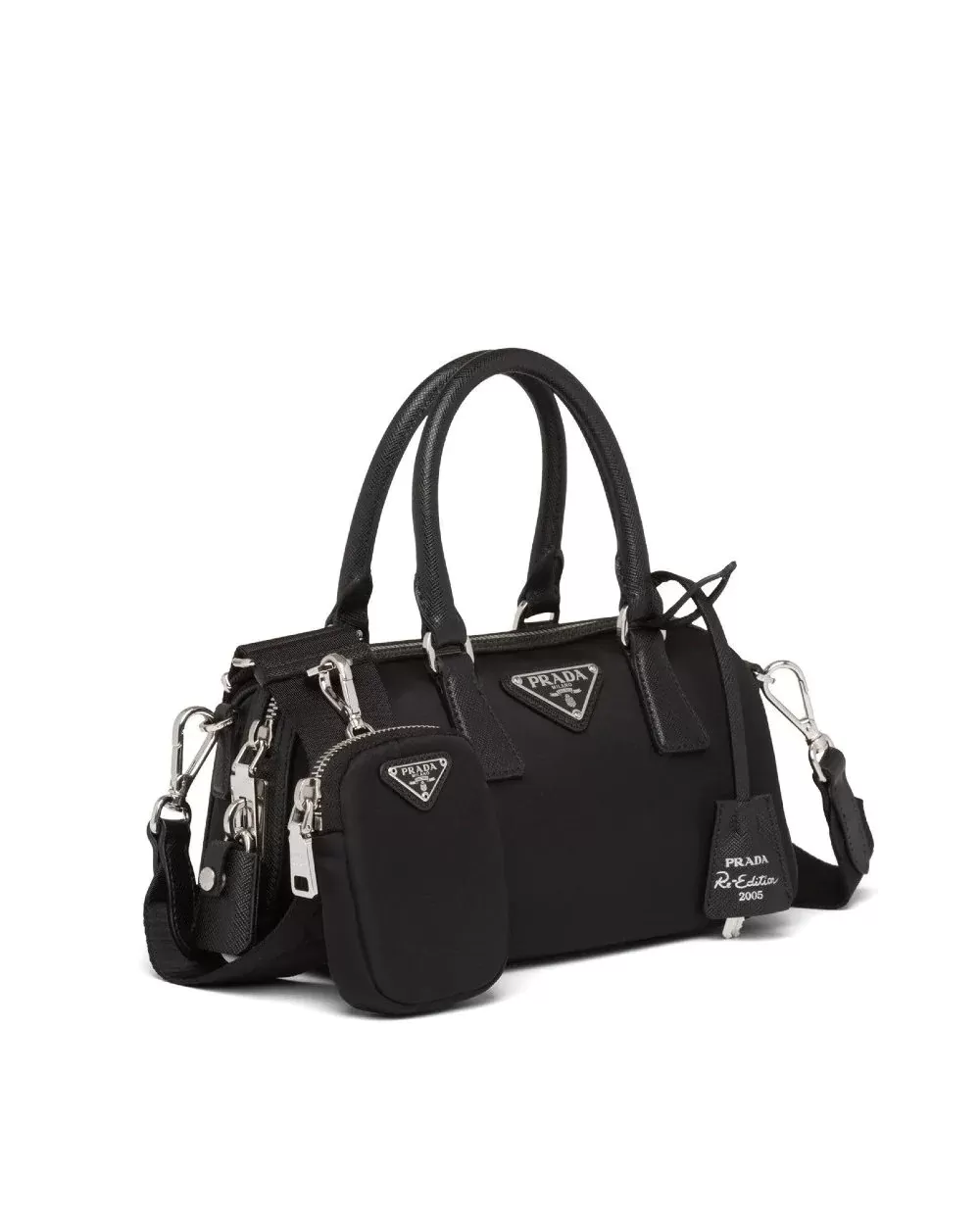 Prada Re-Edition 2005 Nylon Bag, Black