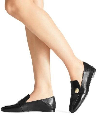 Stuart Weitzman The Wylie Star Flat, Black