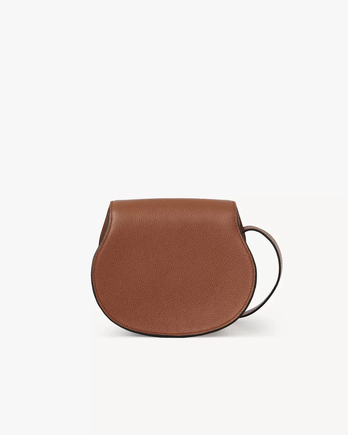 Chloe Marcie Logo-Embossed Crossbody Bag in Tan