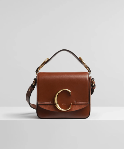 Chloe Mini Chloé c Bag In Brown