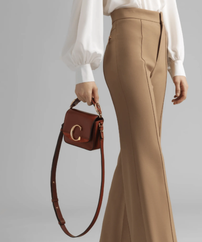 Chloe Mini Chloé c Bag In Brown