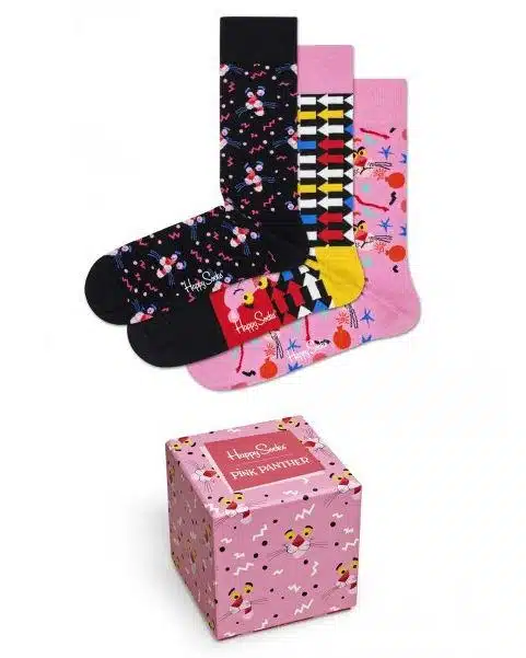 Happy Socks Pink Panther Sock Box