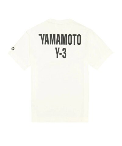 Y - 3 Yohji Yamamoto Logo Print T- Shirt