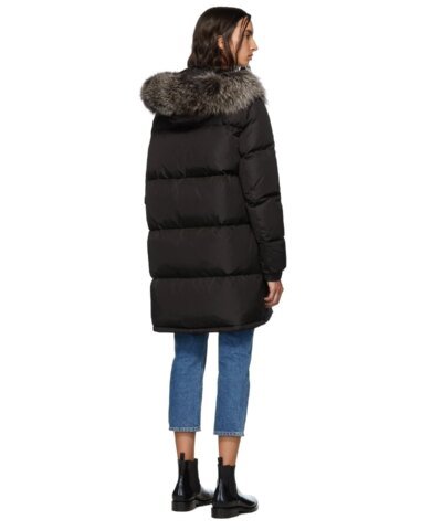 Army By Yves Salomon Doudoune Down Jacket, Black