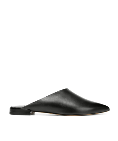 Vince Danna Leather Asymmetrical Flat Mule