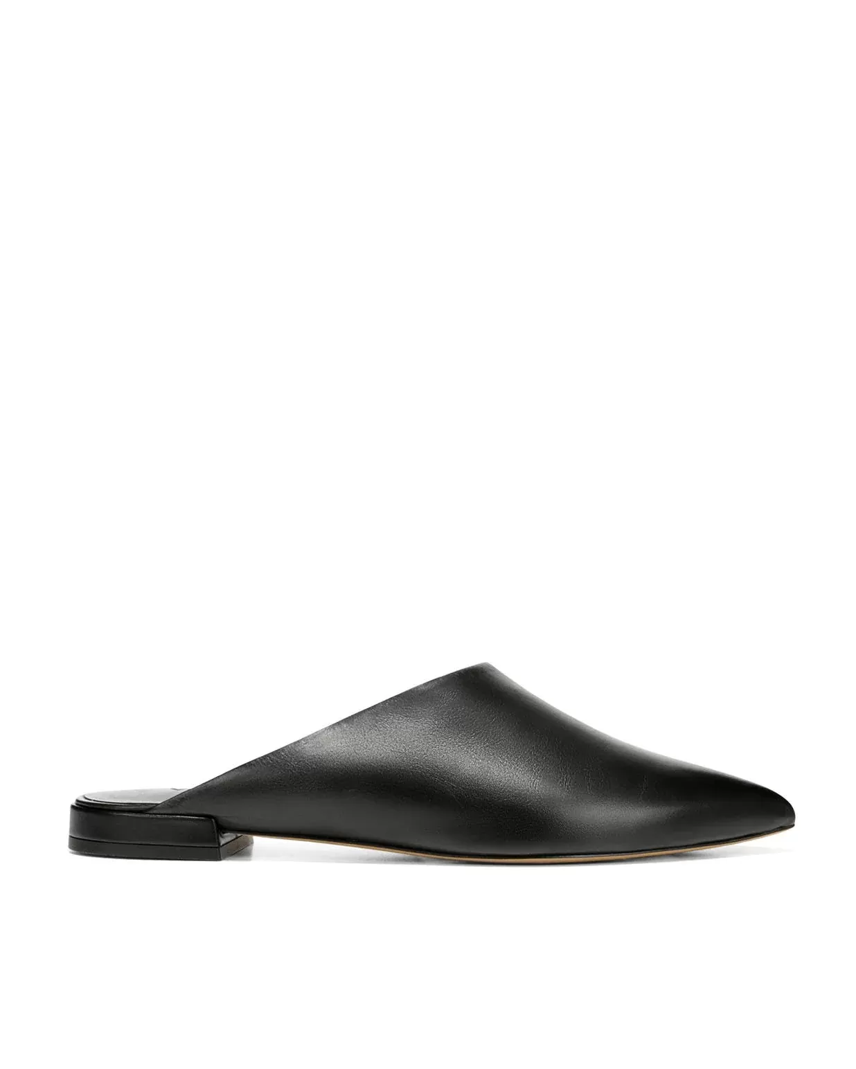 Vince Danna Leather Asymmetrical Flat Mule