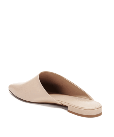 Vince Danna Leather Asymmetrical Flat Mule