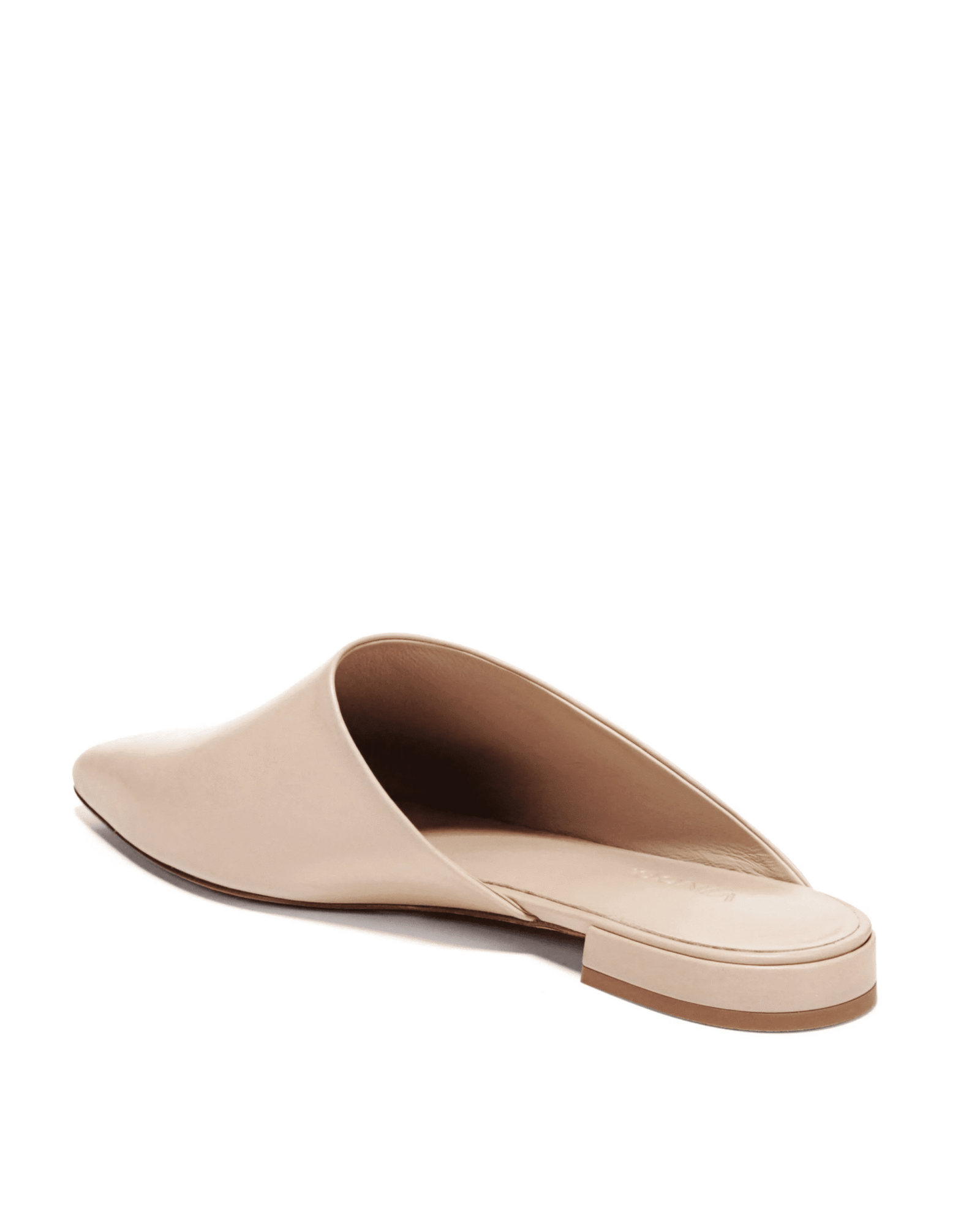 Vince Danna Leather Asymmetrical Flat Mule