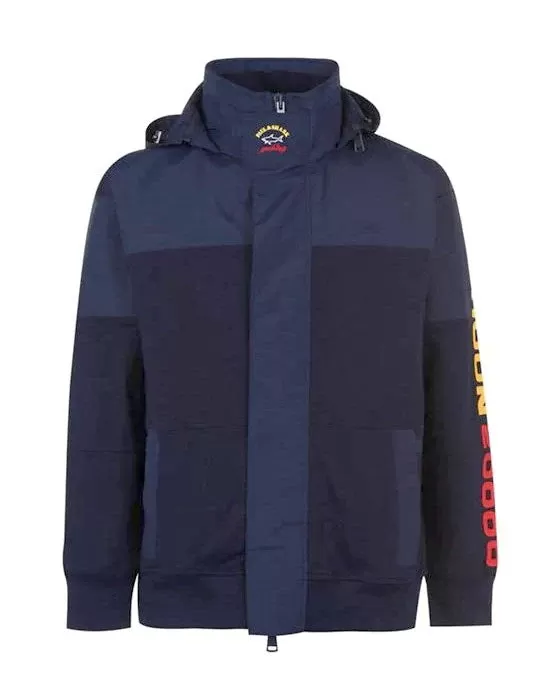 Paul & Shark Typhoon Logo Two - Pocket Hooded Jacket