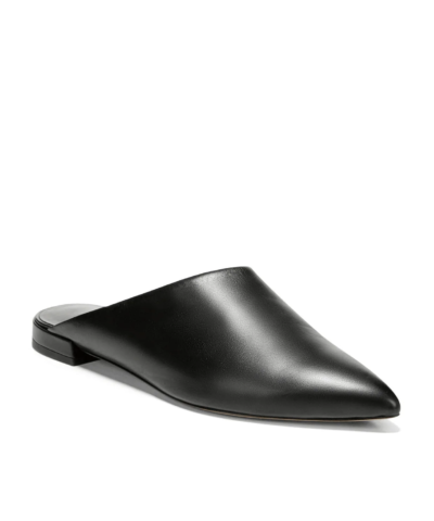 Vince Danna Leather Asymmetrical Flat Mule