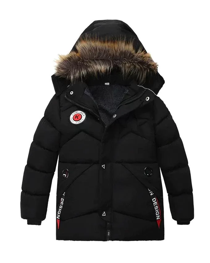 Gom & July Toddler Boys Water Resistant Parka