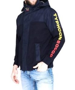 Paul & Shark Typhoon Logo Two - Pocket Hooded Jacket