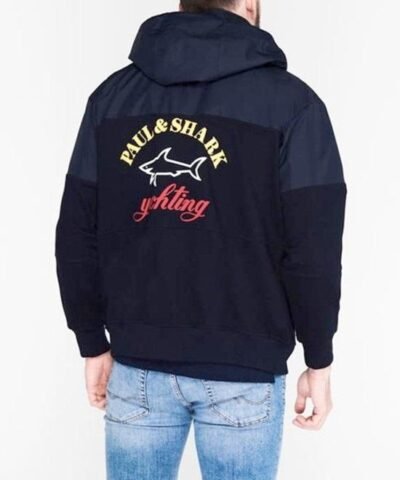 Paul & Shark Typhoon Logo Two - Pocket Hooded Jacket