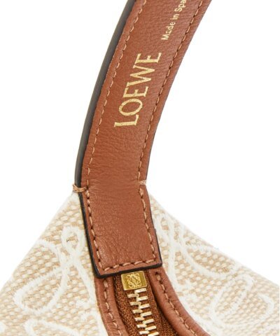 Loewe Small Cubi Bag In Anagram Jacquard And Calfskin