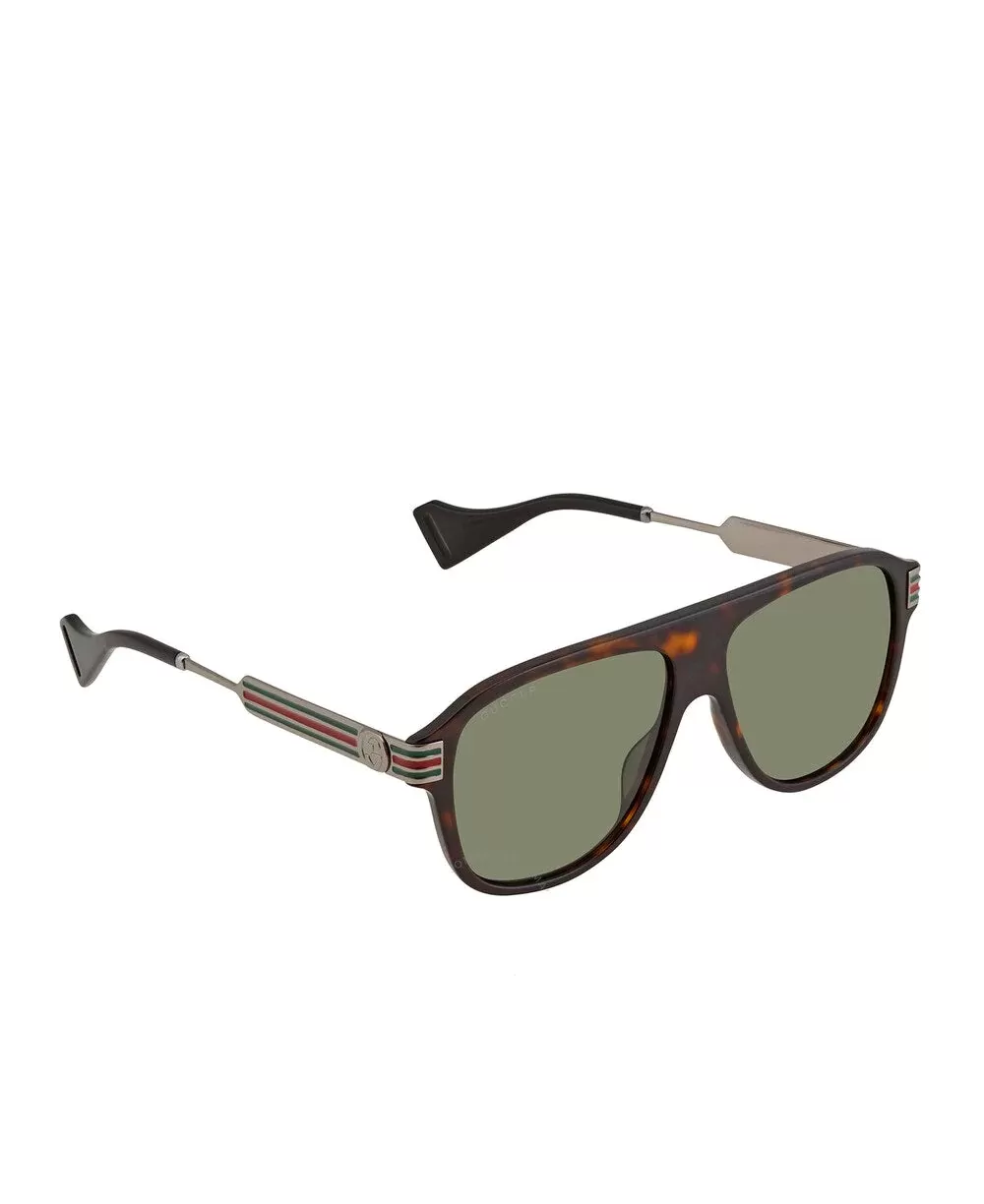 Gucci GG0587S-002 M Round Sunglasses