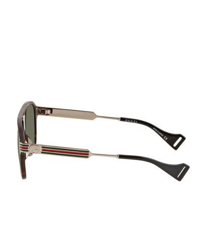 Gucci GG0587S-002 M Round Sunglasses