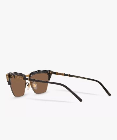 Gucci GG0660S 001 Cat's Eye Sunglasses