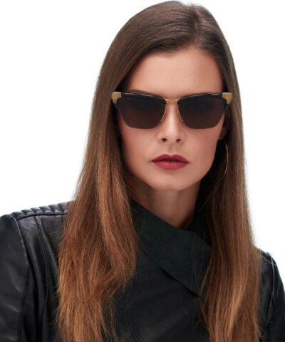 Gucci GG0660S 001 Cat's Eye Sunglasses