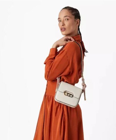 Marc Jacobs Ivory Mini The J Link Shoulder Bag