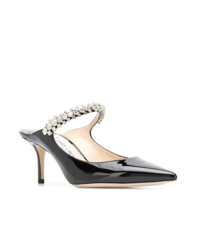 Jimmy Choo Bing 65 Black Patent Pump
