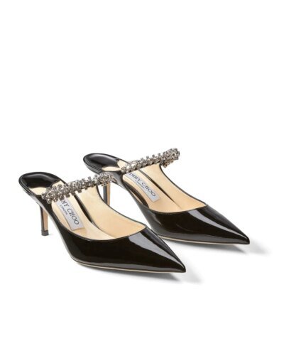 Jimmy Choo Bing 65 Black Patent Pump