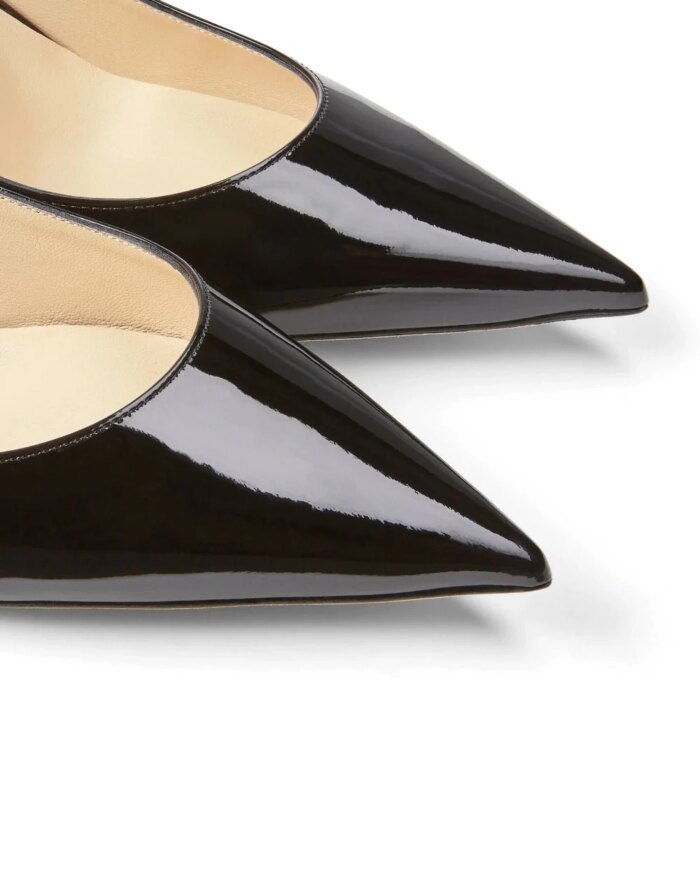 Jimmy Choo Bing 65 Black Patent Pump