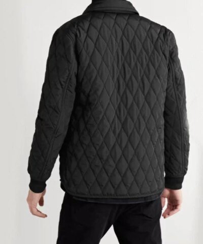 Tom Ford Quilted Padded Suede Shirt Jacket